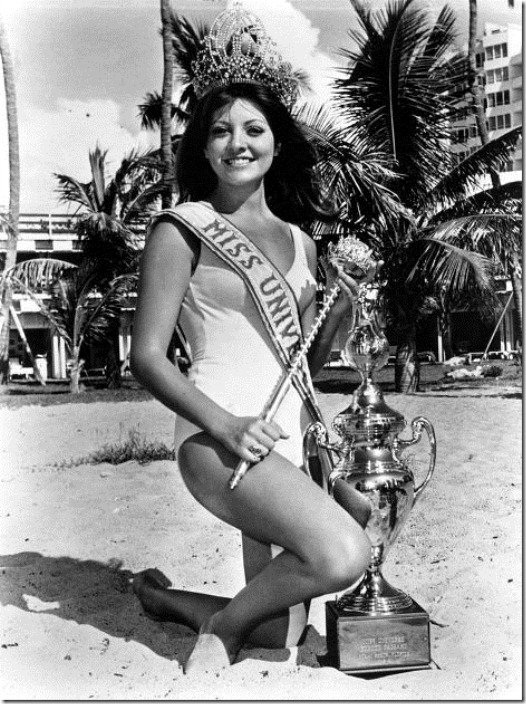 Georgina Rizk (Lebanon) - Miss Universe 1971. Photo